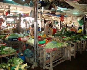 Market Shopping in Vietnam