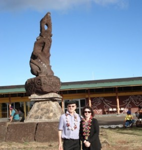 Easter Island with Velvis - Salvador Molly's Restaurant
