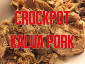 Crockpot Kalua Pork - Salvador Molly's Restaurant